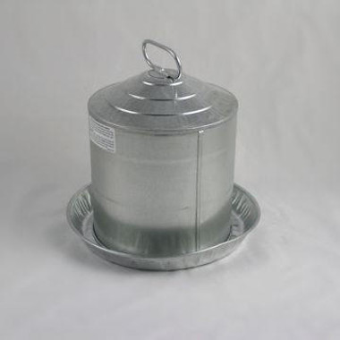 Little Giant Galvanized Double Wall Waterers 2 Gallon